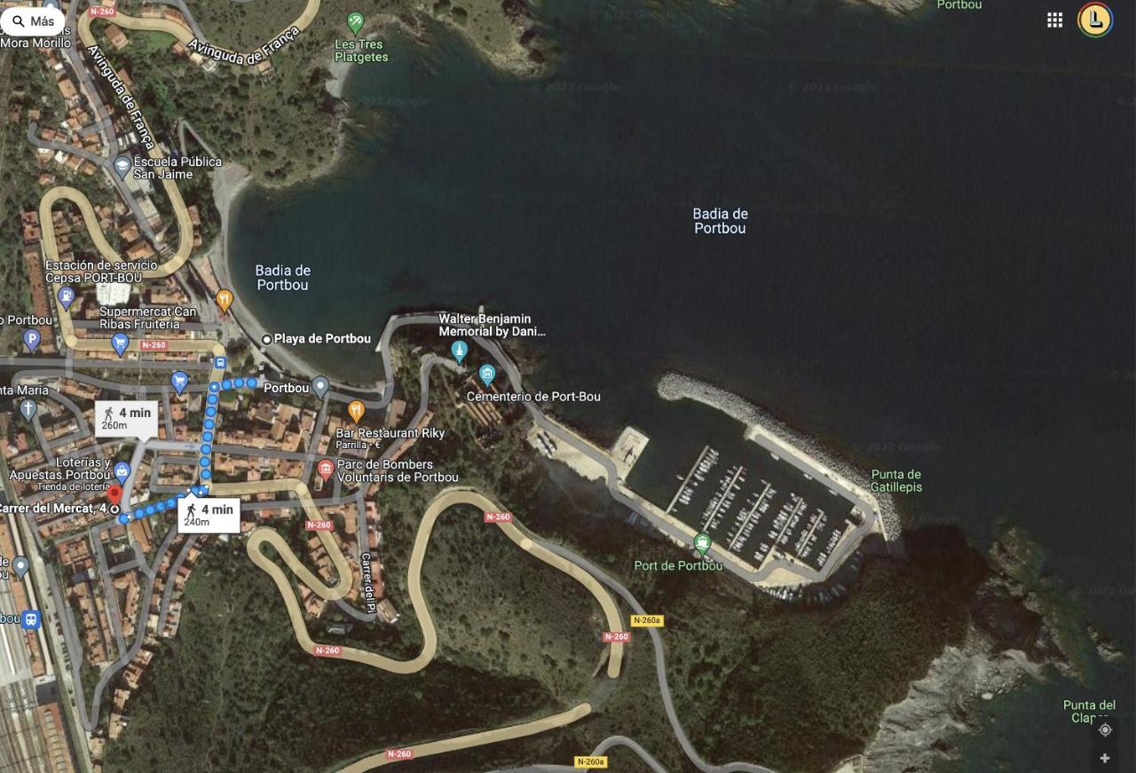Piso En La Costa Brava Y Al Inicio Del Pirineo Portbou Exterior foto